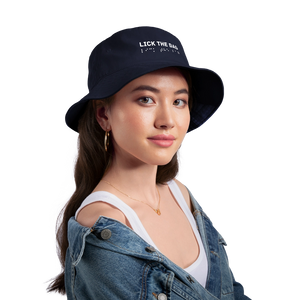 “Lick The Bag” Bucket Hat Brail - navy