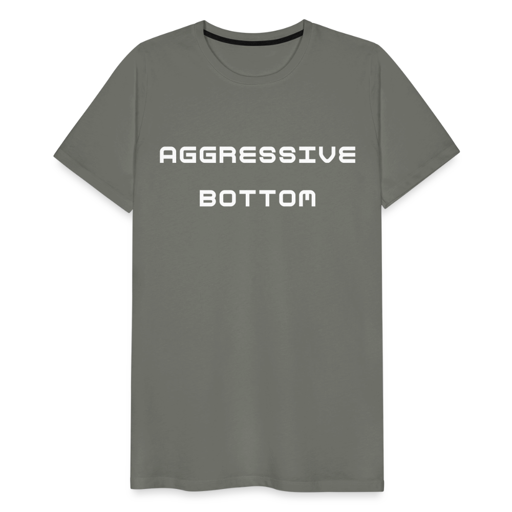 AgreBot - Men's Premium T-Shirt - asphalt gray