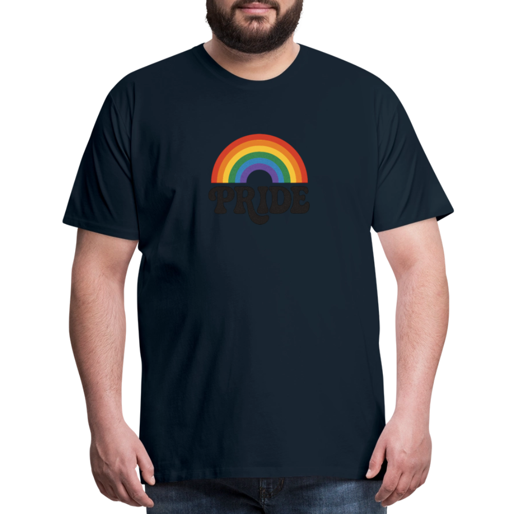 70’s Pride Logo Men's Premium T-Shirt - deep navy
