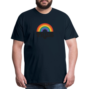70’s Pride Logo Men's Premium T-Shirt - deep navy