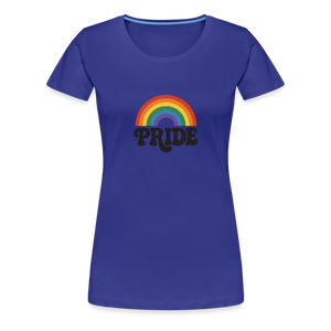 70’s Pride Logo Women’s Premium T-Shirt - royal blue