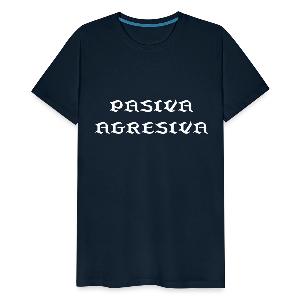 PasAgres - Men's Premium T-Shirt - deep navy