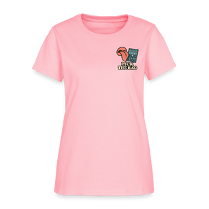 Women’s “Lick The Bag” Image Logo Tee - pink