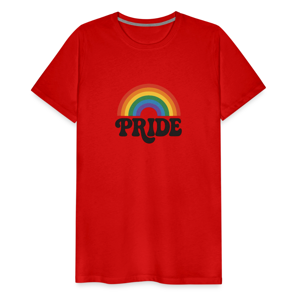 70’s Pride Logo Men's Premium T-Shirt - red
