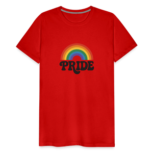 70’s Pride Logo Men's Premium T-Shirt - red