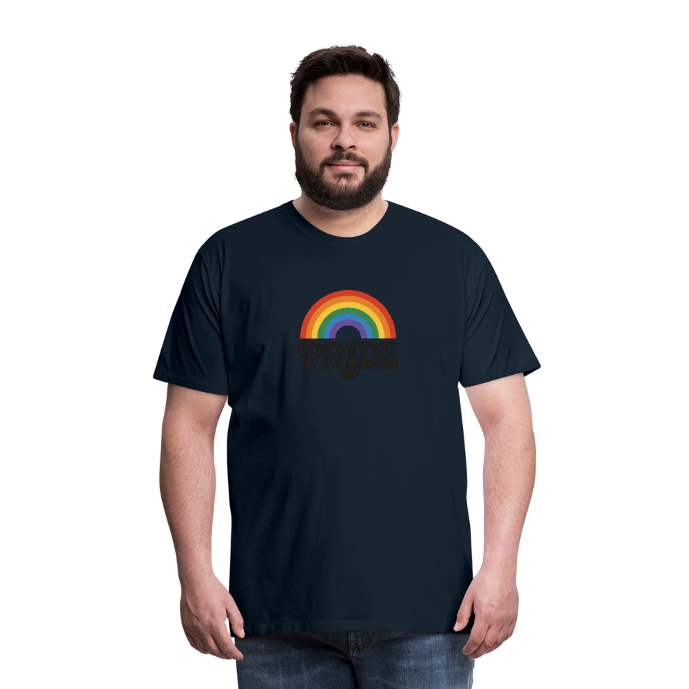 70’s Pride Logo Men's Premium T-Shirt - deep navy