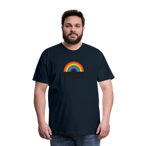 70’s Pride Logo Men's Premium T-Shirt - deep navy