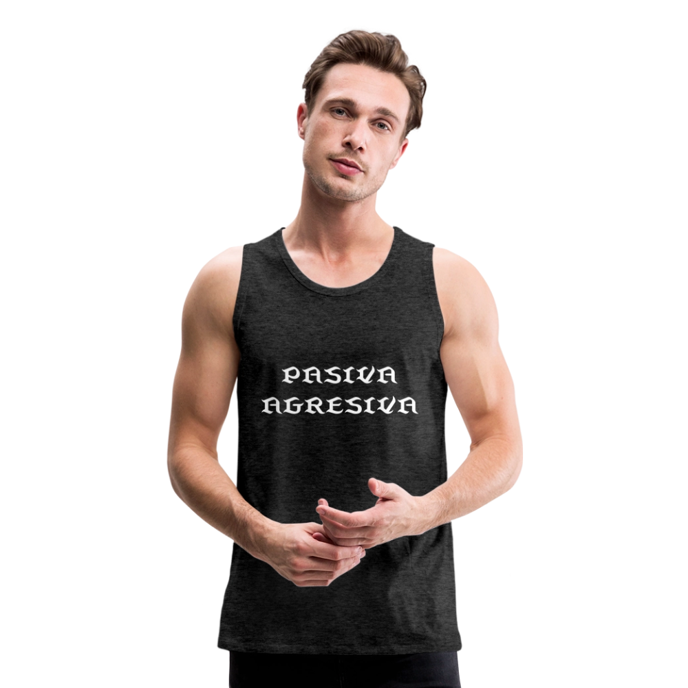 PasAgres - Men’s Premium Tank - charcoal grey