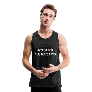 PasAgres - Men’s Premium Tank - charcoal grey
