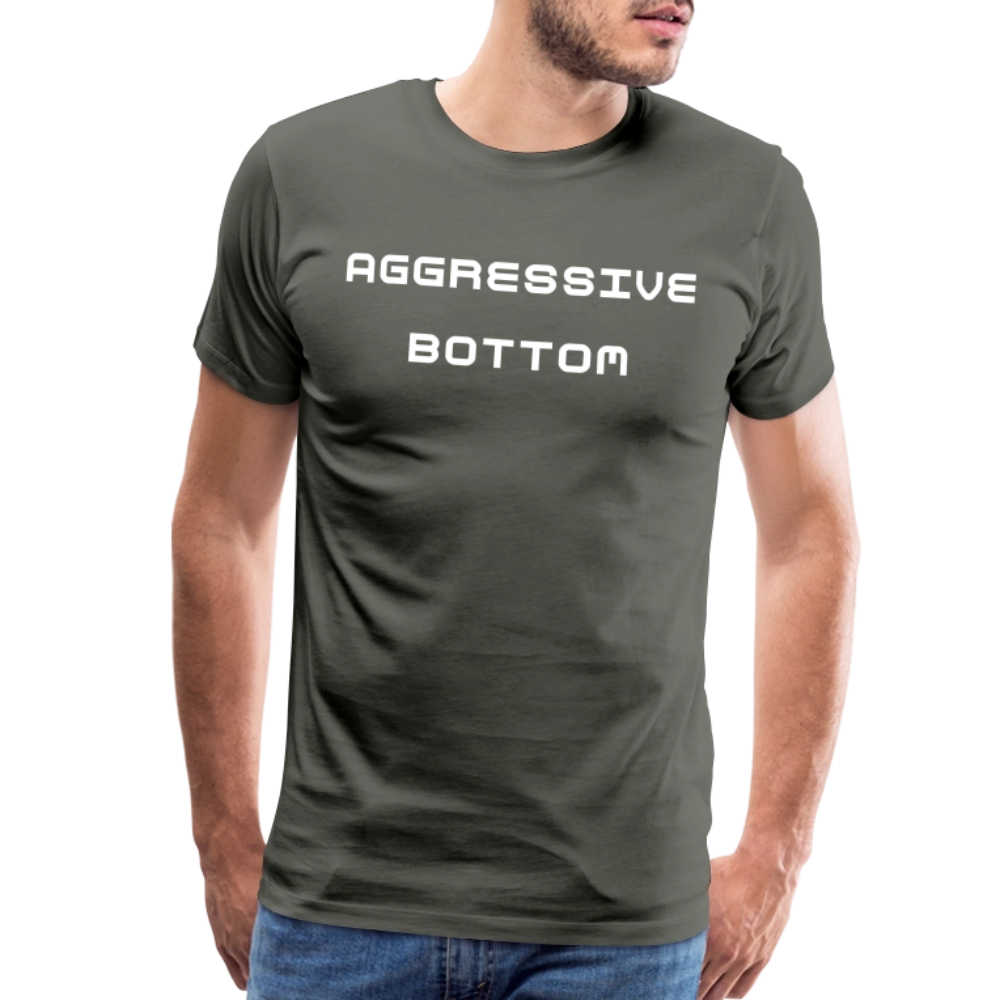 AgreBot - Men's Premium T-Shirt - asphalt gray