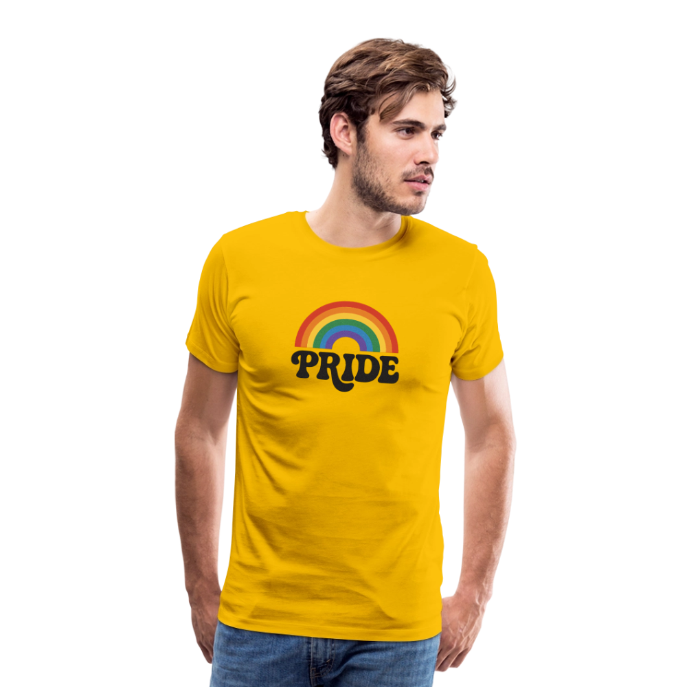 70’s Pride Logo Men's Premium T-Shirt - sun yellow