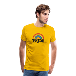 70’s Pride Logo Men's Premium T-Shirt - sun yellow