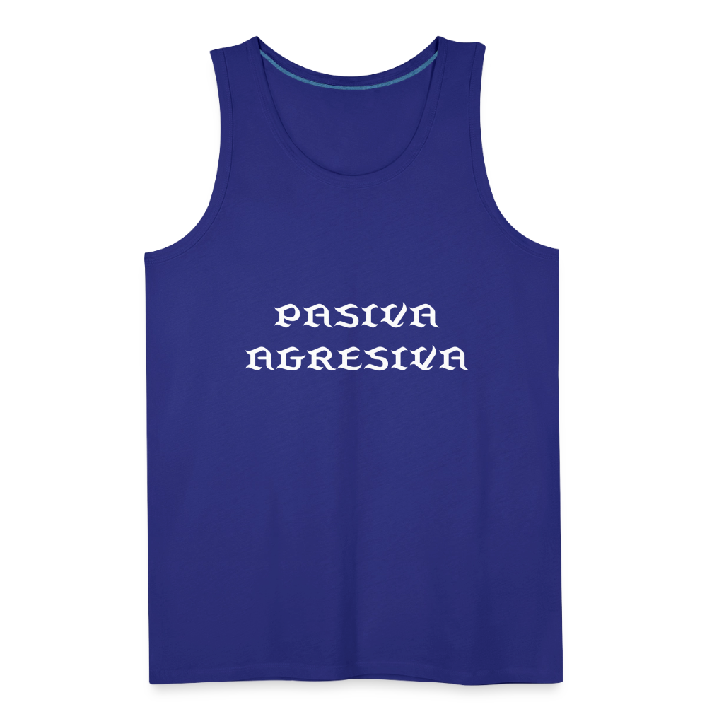 PasAgres - Men’s Premium Tank - royal blue