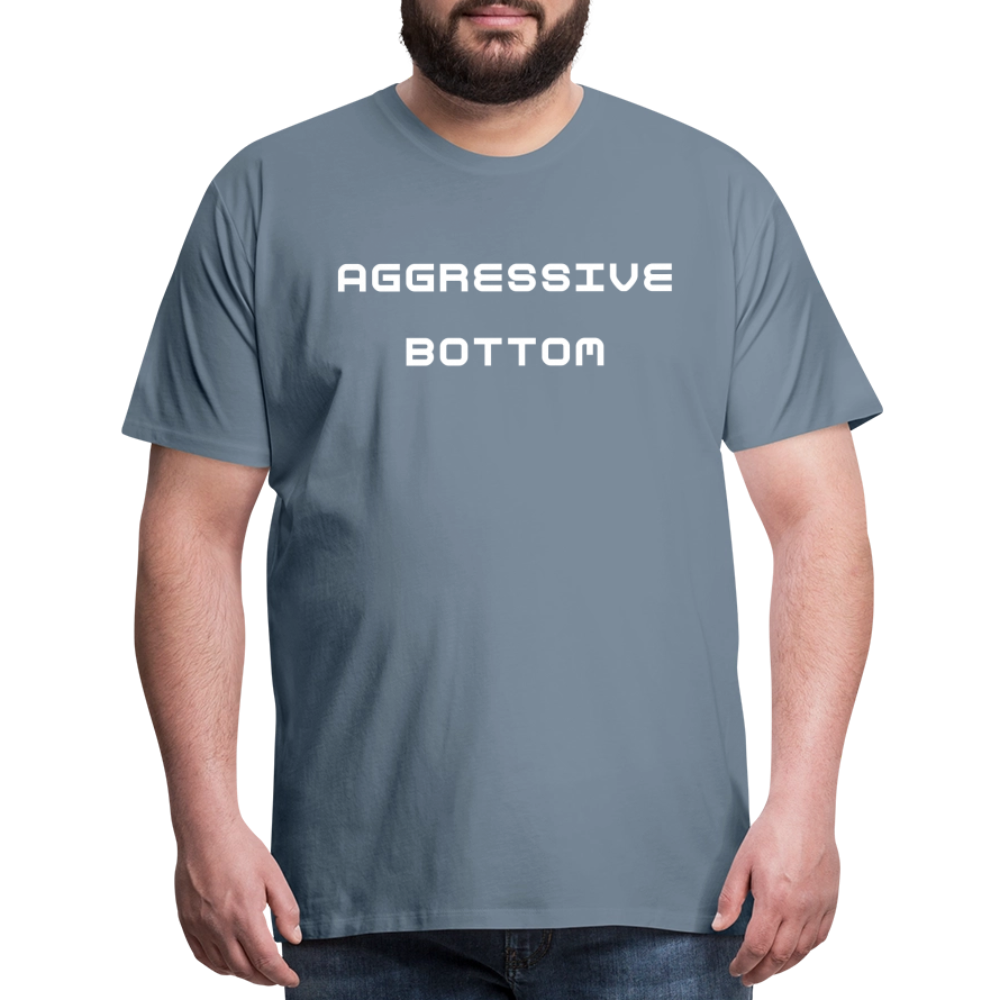 AgreBot - Men's Premium T-Shirt - steel blue