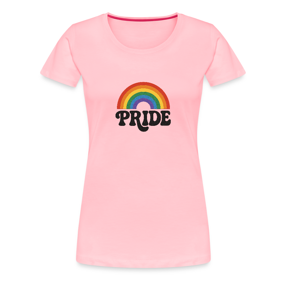 70’s Pride Logo Women’s Premium T-Shirt - pink