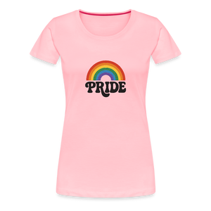 70’s Pride Logo Women’s Premium T-Shirt - pink
