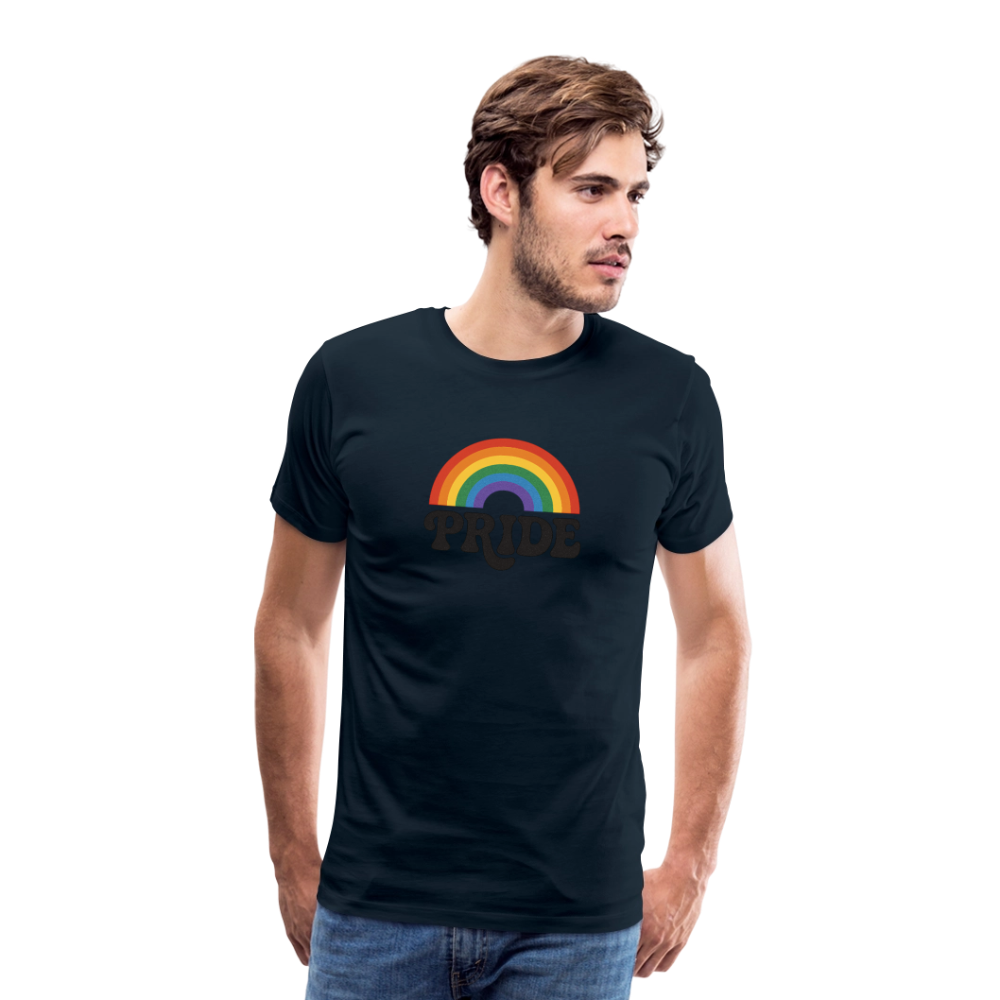 70’s Pride Logo Men's Premium T-Shirt - deep navy