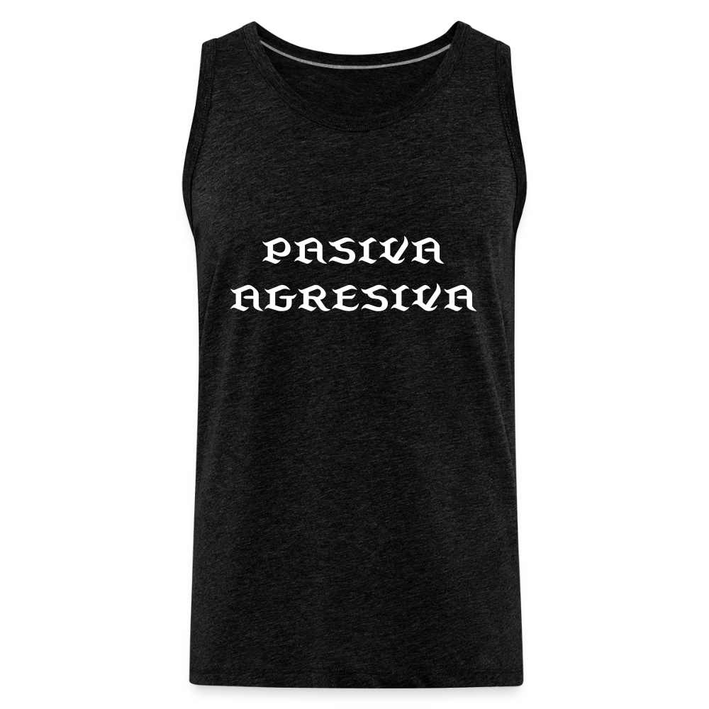 PasAgres - Men’s Premium Tank - charcoal grey