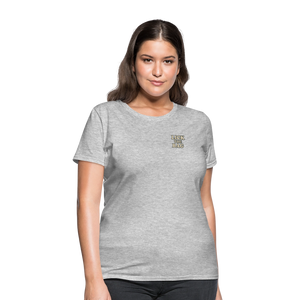 Women’s “Lick The Bag” Text Logo Tee - heather gray