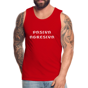 PasAgres - Men’s Premium Tank - red