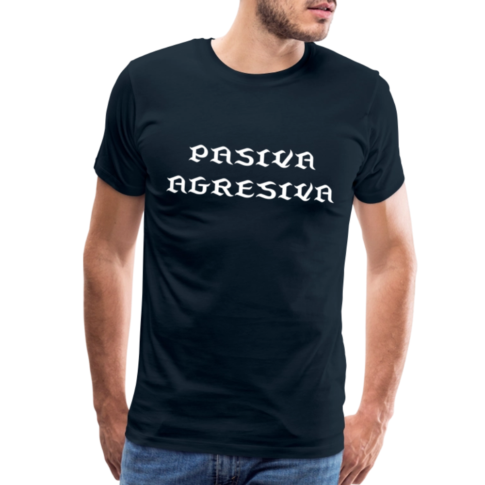 PasAgres - Men's Premium T-Shirt - deep navy