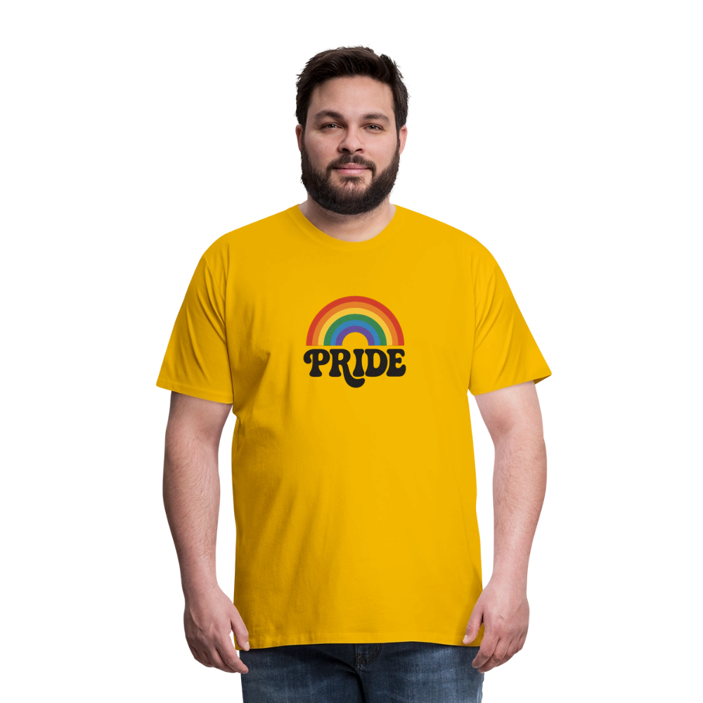 70’s Pride Logo Men's Premium T-Shirt - sun yellow