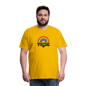 70’s Pride Logo Men's Premium T-Shirt - sun yellow