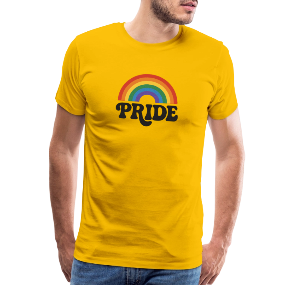 70’s Pride Logo Men's Premium T-Shirt - sun yellow