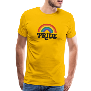 70’s Pride Logo Men's Premium T-Shirt - sun yellow