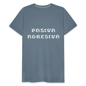 PasAgres - Men's Premium T-Shirt - steel blue