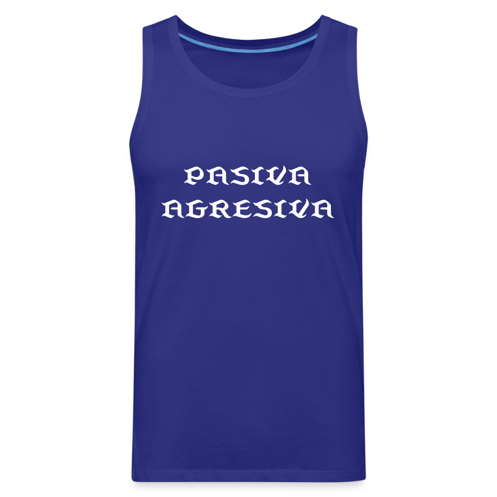 PasAgres - Men’s Premium Tank - royal blue
