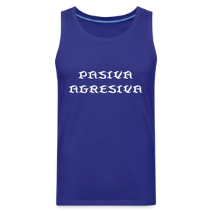 PasAgres - Men’s Premium Tank - royal blue