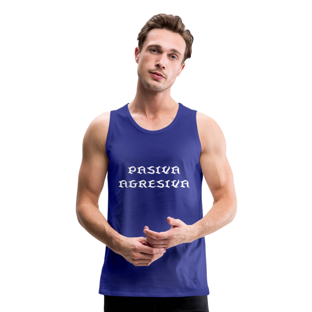 PasAgres - Men’s Premium Tank - royal blue