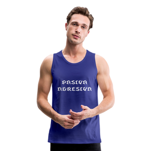 PasAgres - Men’s Premium Tank - royal blue