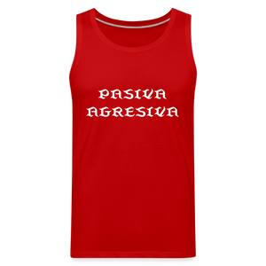 PasAgres - Men’s Premium Tank - red