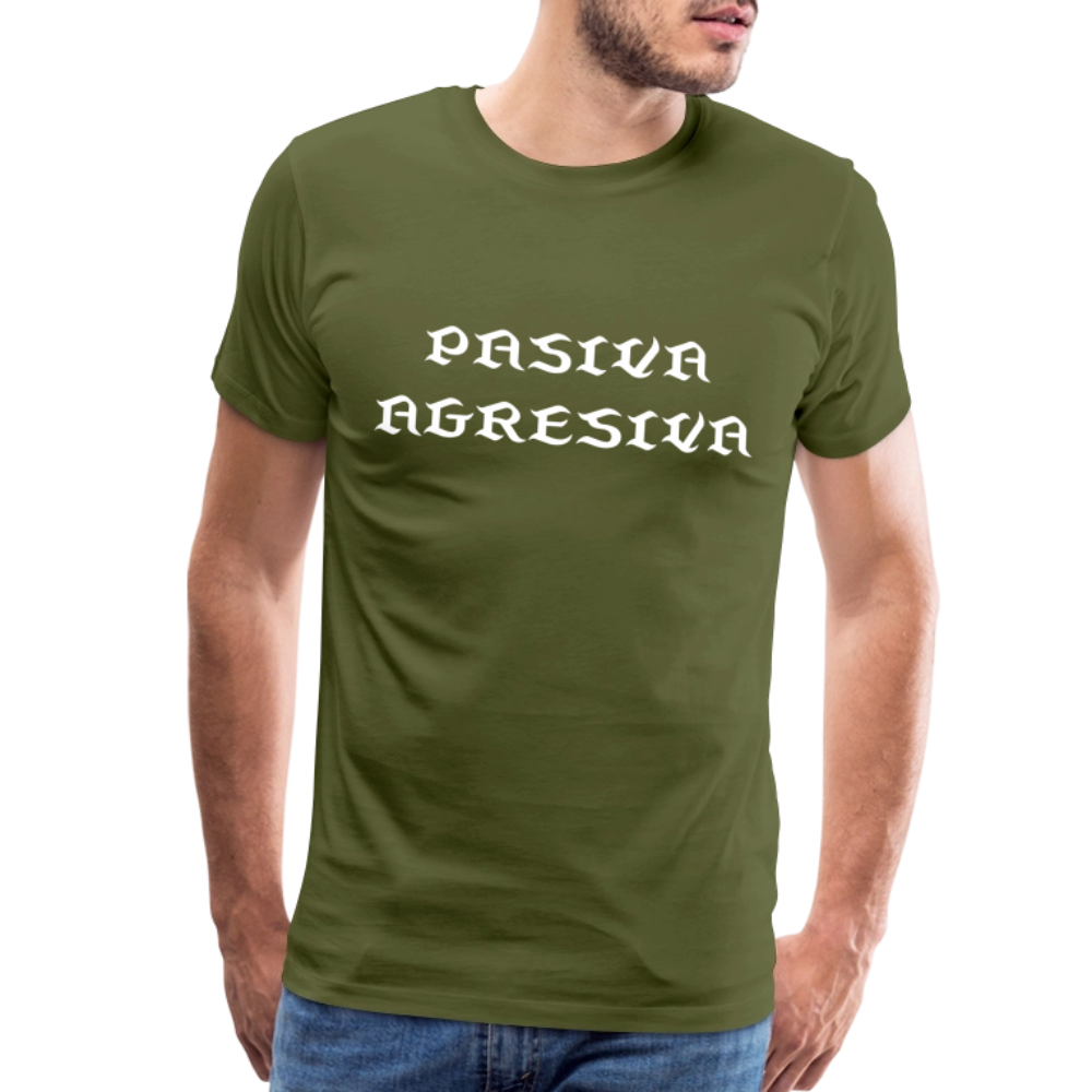 PasAgres - Men's Premium T-Shirt - olive green