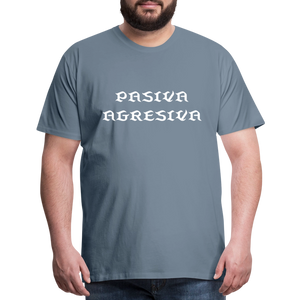 PasAgres - Men's Premium T-Shirt - steel blue