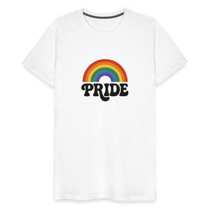70’s Pride Logo Men's Premium T-Shirt - white