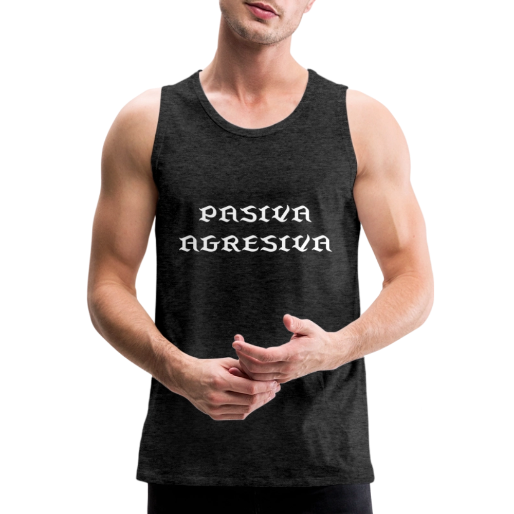 PasAgres - Men’s Premium Tank - charcoal grey