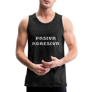 PasAgres - Men’s Premium Tank - charcoal grey