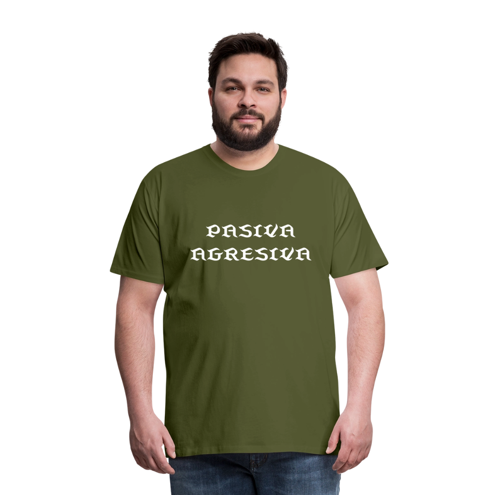 PasAgres - Men's Premium T-Shirt - olive green